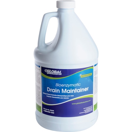 Global Industrial Bioenzymatic Drain Maintainer, 1 Gallon Bottle 670278